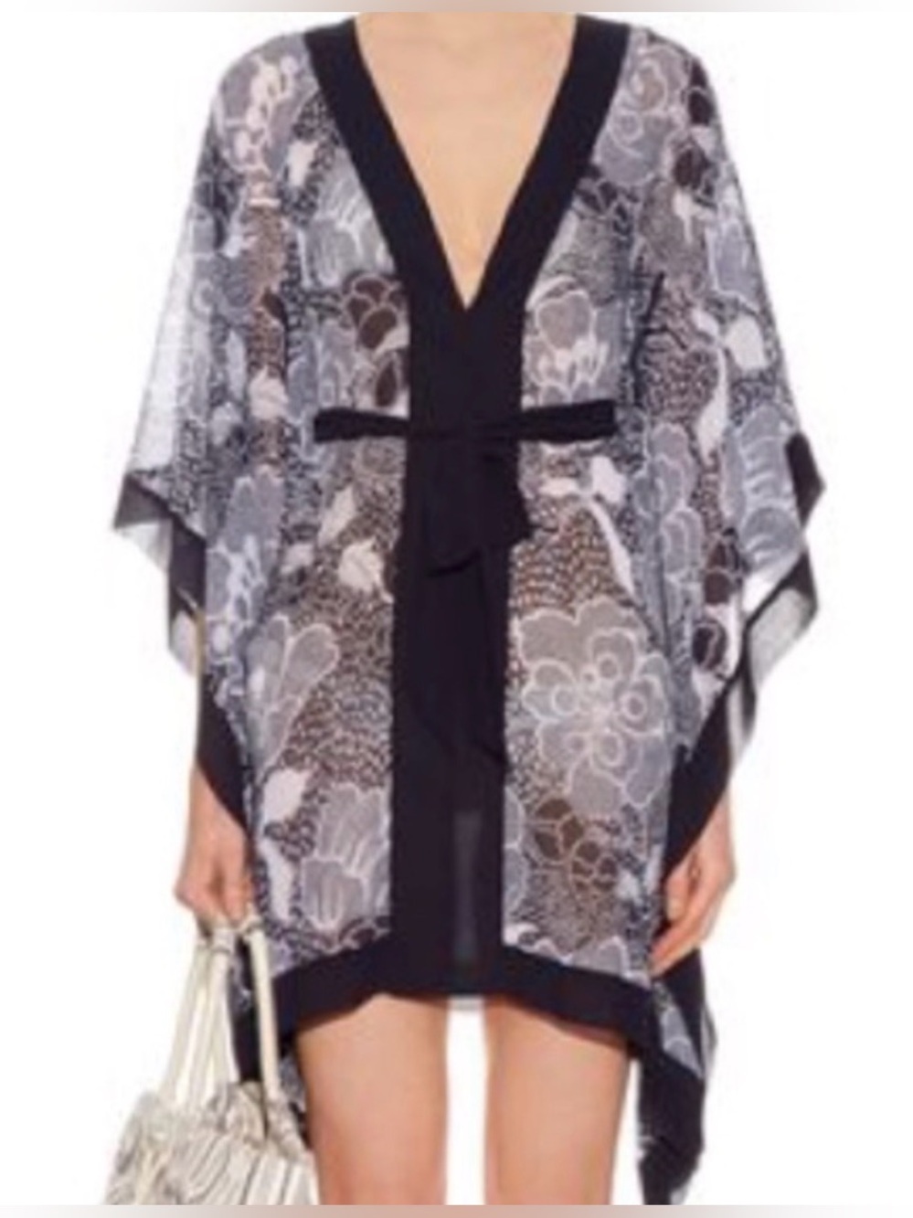 Diane Von Furstenberg Synthetic Maldives Kimono Swim Cover-Up